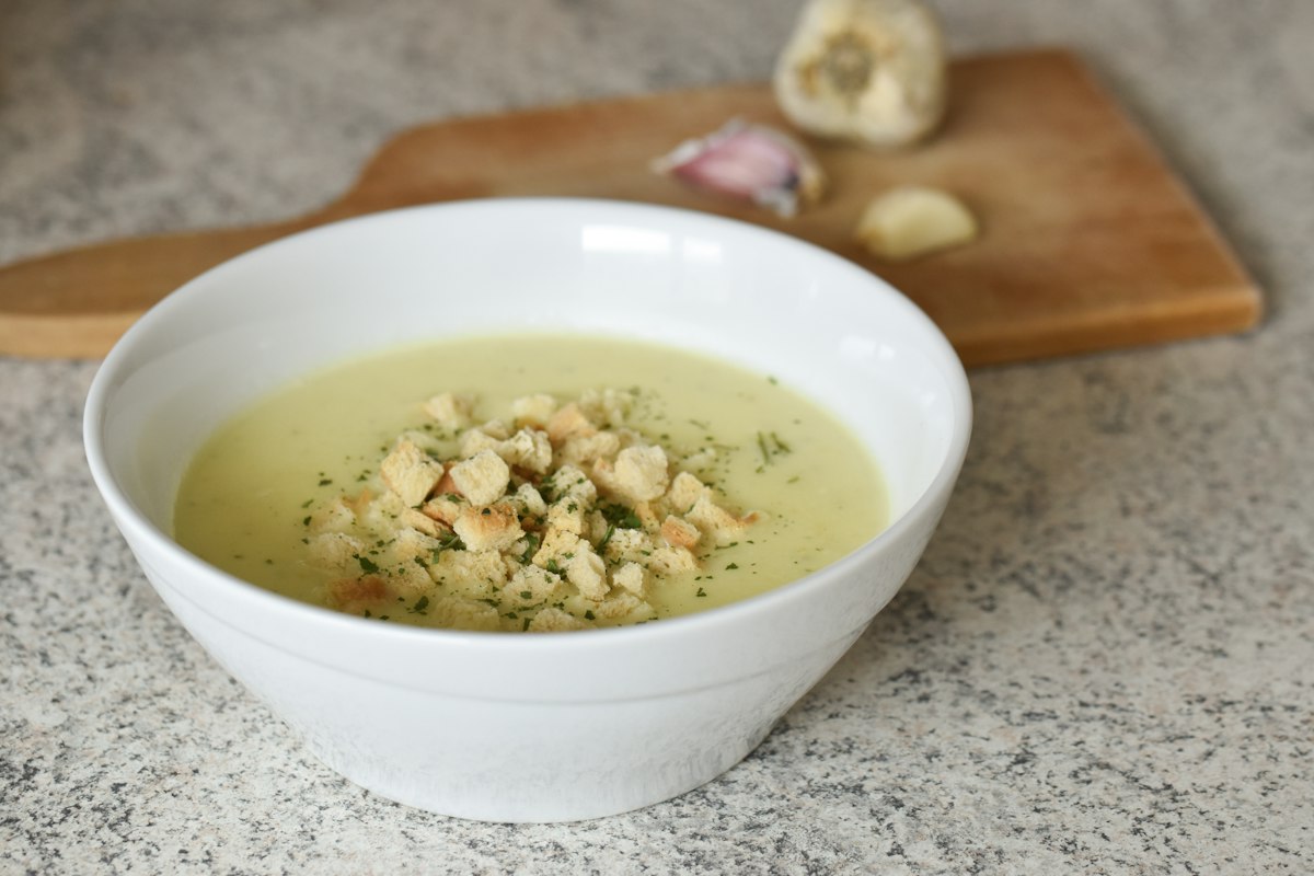 Roasted Cauliflower Soup