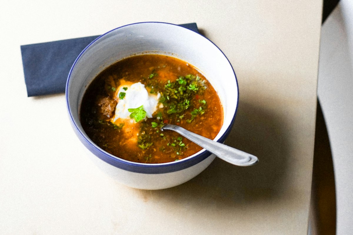 Roasted Eggplant Soup