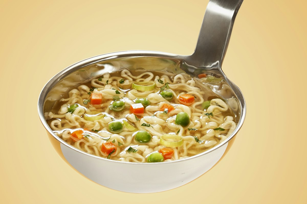 Leftover Turkey Noodle Soup